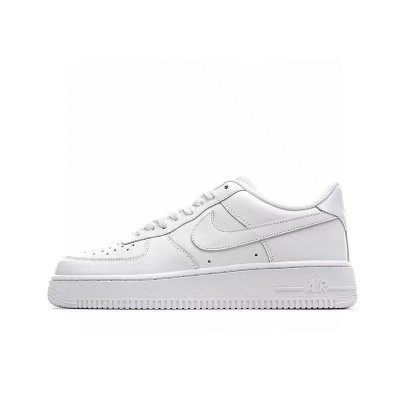 Nike Genuine AF1 Low Low Top Air Force One Pure White Black Warrior White Green Orange Valentine's Day Wheat Men's and Women's Board Shoes