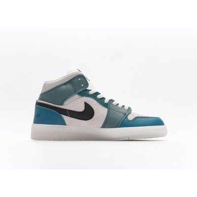 nike jordan aj men's shoes high top leather air cushion actual combat aj1 basketball shoes board shoes women's shoes students casual running shoes sports shoes